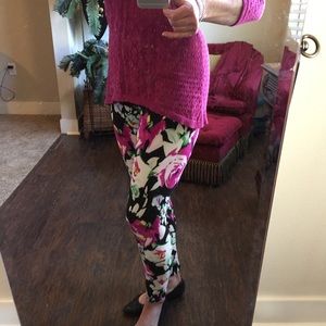Agnes and Dora floral leggings